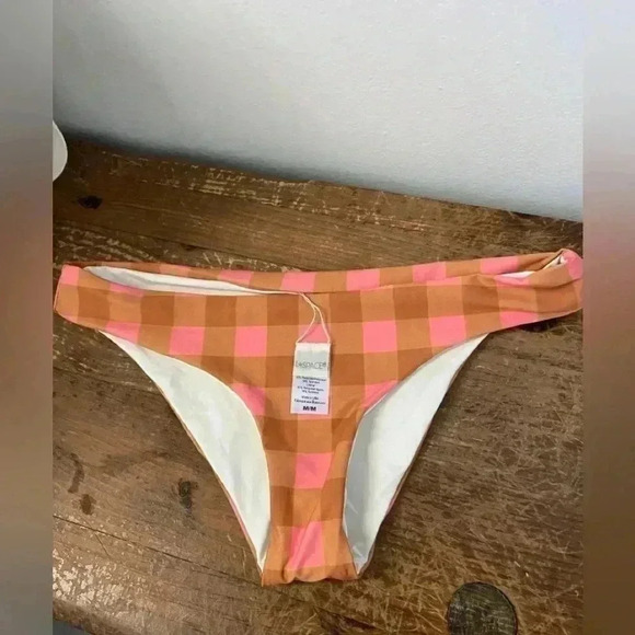LSPACE X SEAESTA SEASIDE GINGHAM SANDY BOTTOM size M, XL - Picture 1 of 4